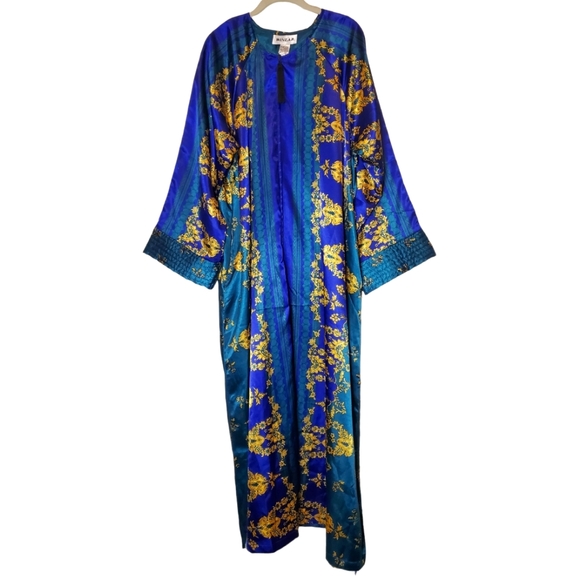 Vintage 70s Winlar Robe Kaftan Kimono - Picture 1 of 6